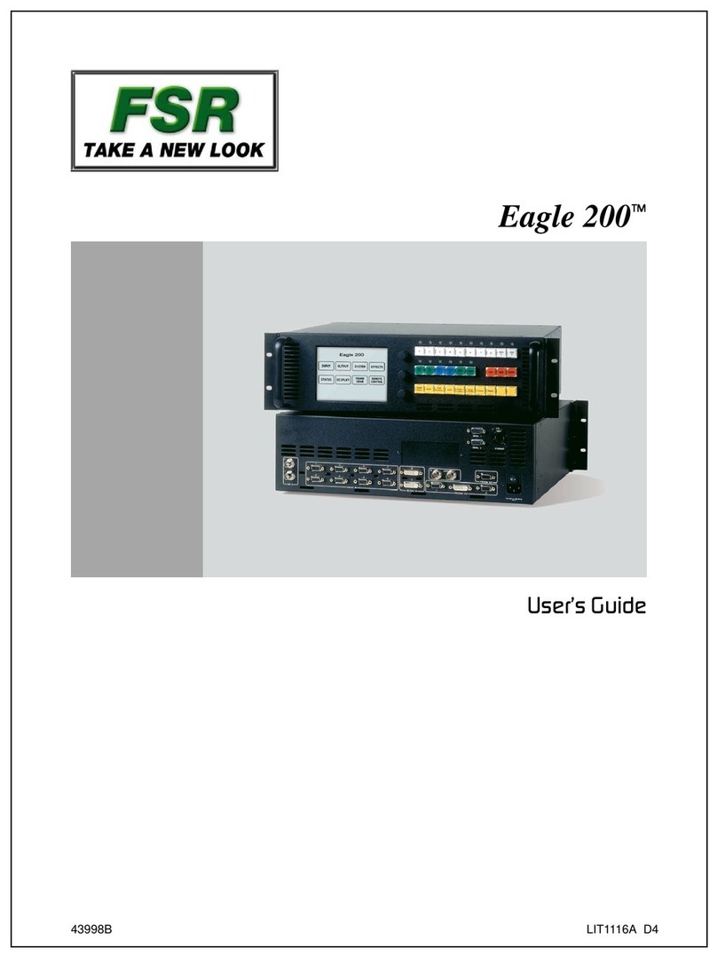 FSR Eagle 200 user guide FSR Eagle 200 user guide