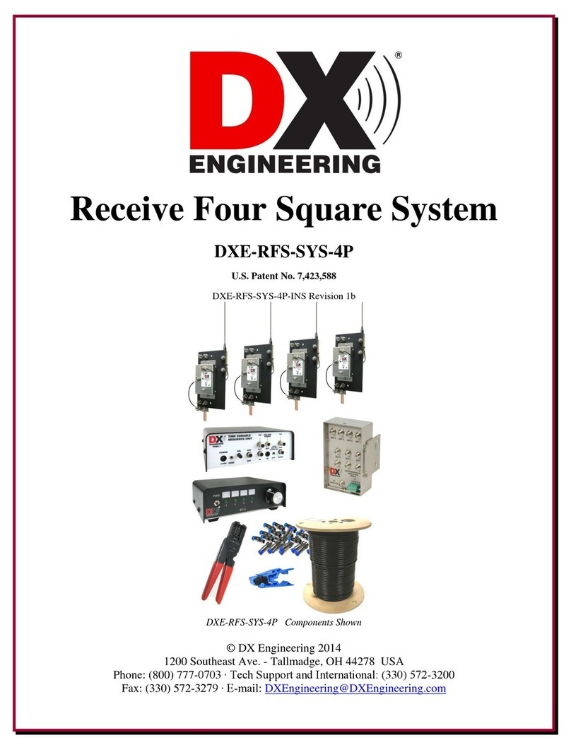 DX Engineering DXE-RFS-SYS-4P User manual