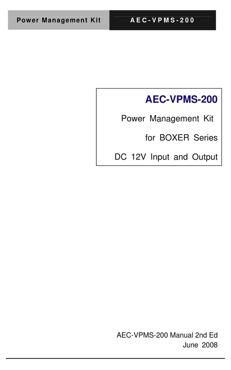 Aaeon AEC-VPMS-200 User manual