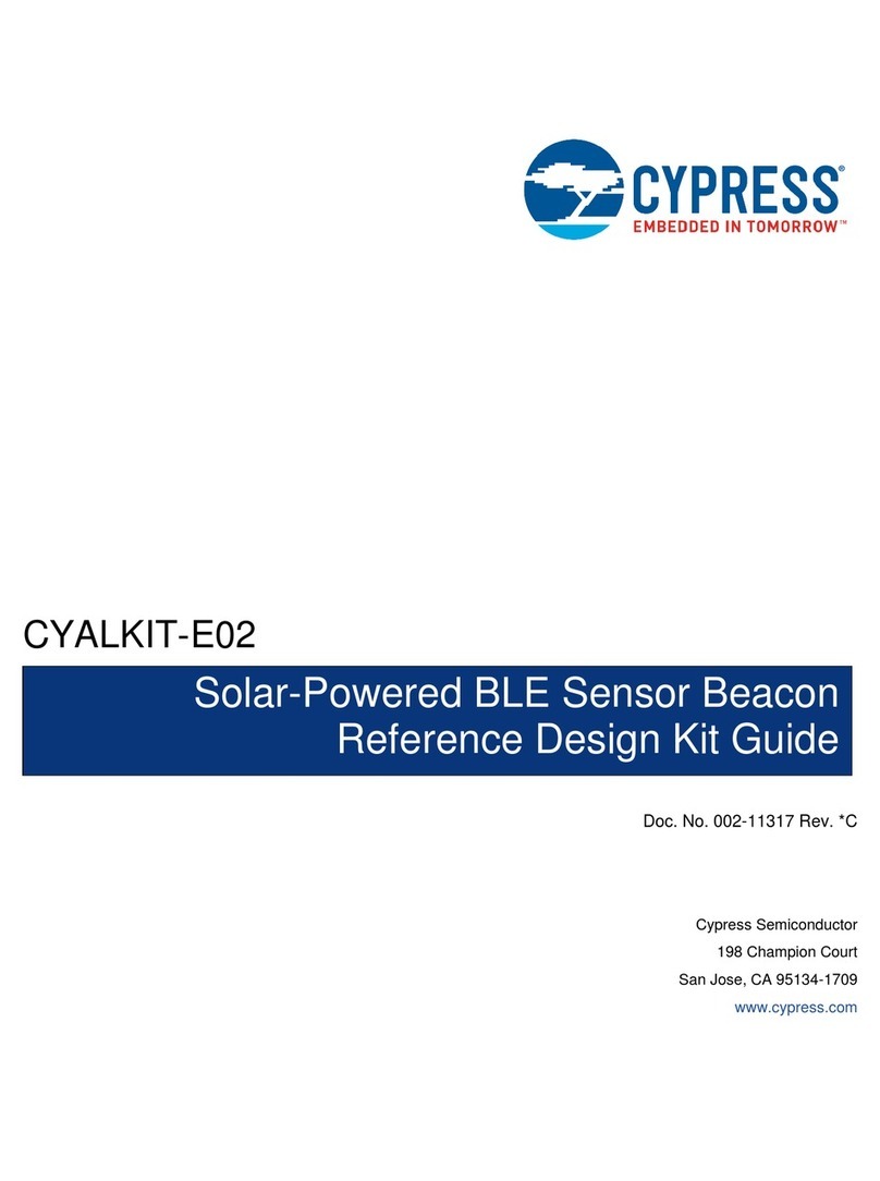 Cypress CYALKIT-E02 Reference Design Kit Guide