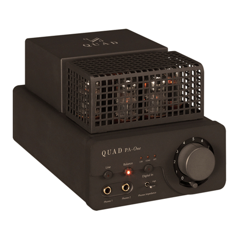 QUAD PA-One owner's manual