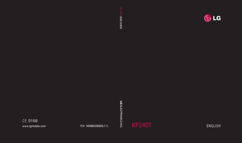 LG KF240T user guide