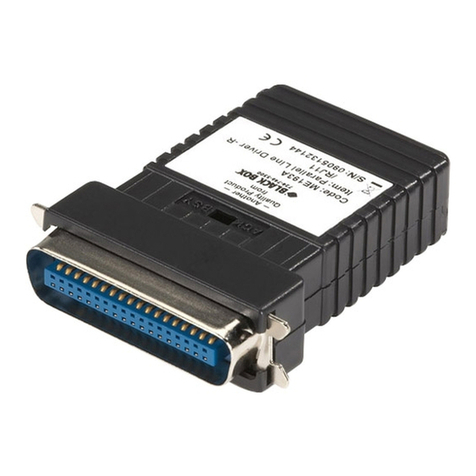 Black Box ME190A User manual