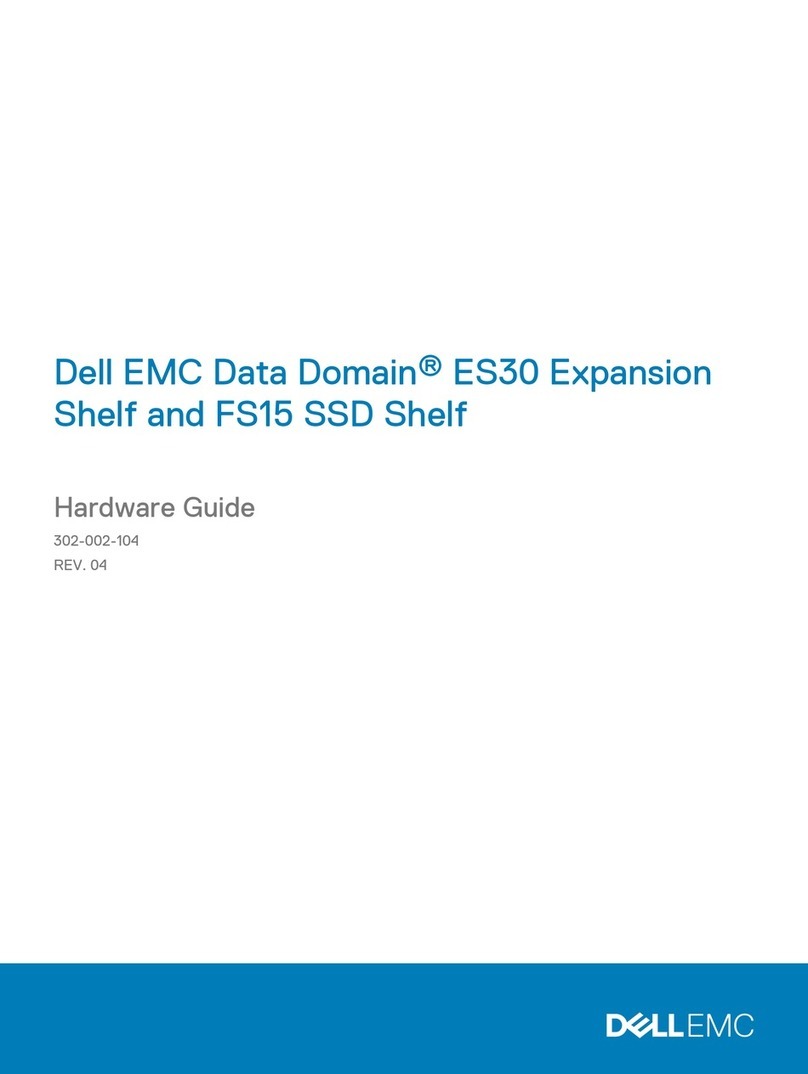 Dell EMC Data Domain FS15 SSD Shelf Installation instructions