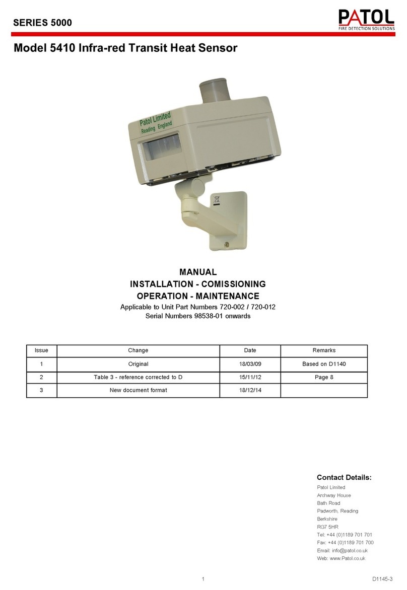Patol 5000 Series User manual