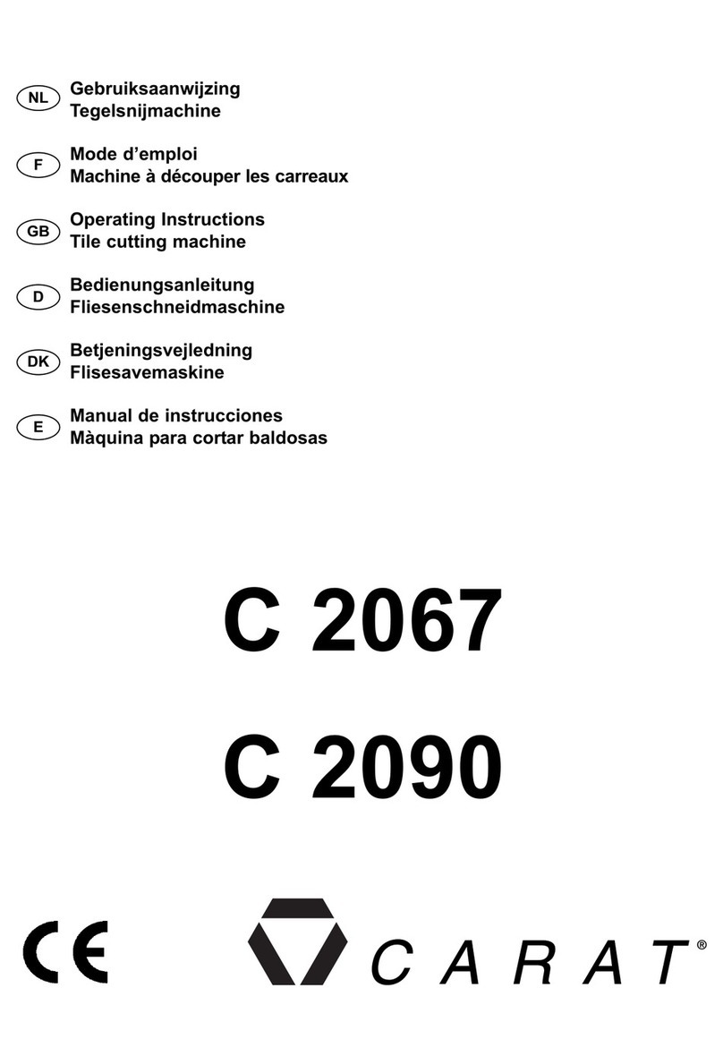 Carat C 2067 User manual