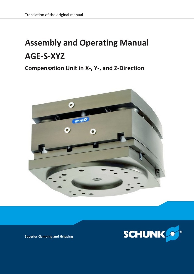 SCHUNK AGE-S-XYZ User instructions