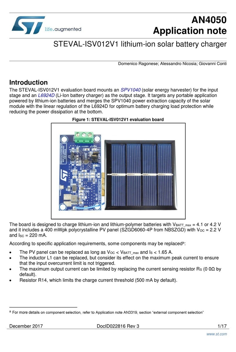 ST STEVAL-ISV012V1 Application note