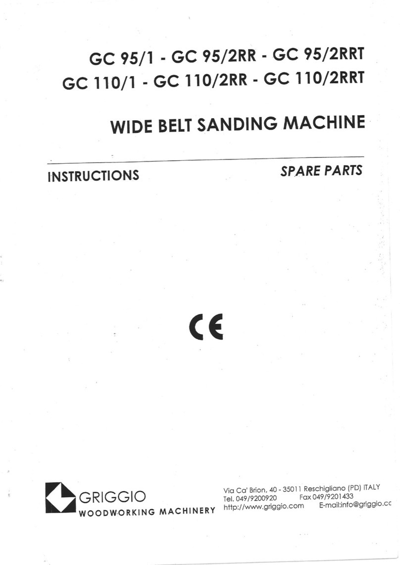 GRIGGIO GC 95/1 instructions