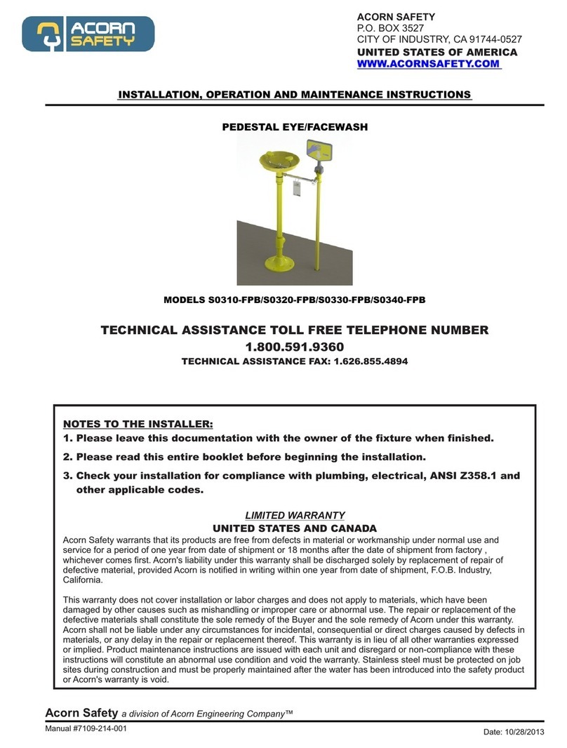 Acorn Safety S0310-FPB Manual