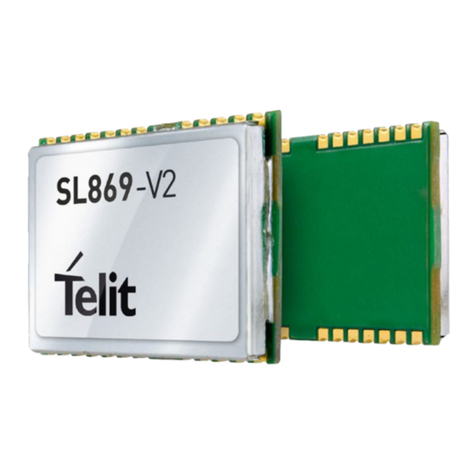 Telit Wireless Solutions SL869x-V2 Series Product user guide Telit Wireless Solutions SL869x-V2 Series Product user guide