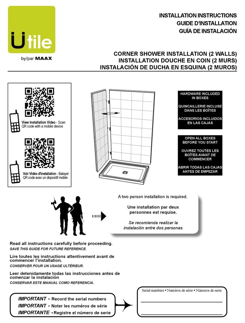 MAAX Utile User manual