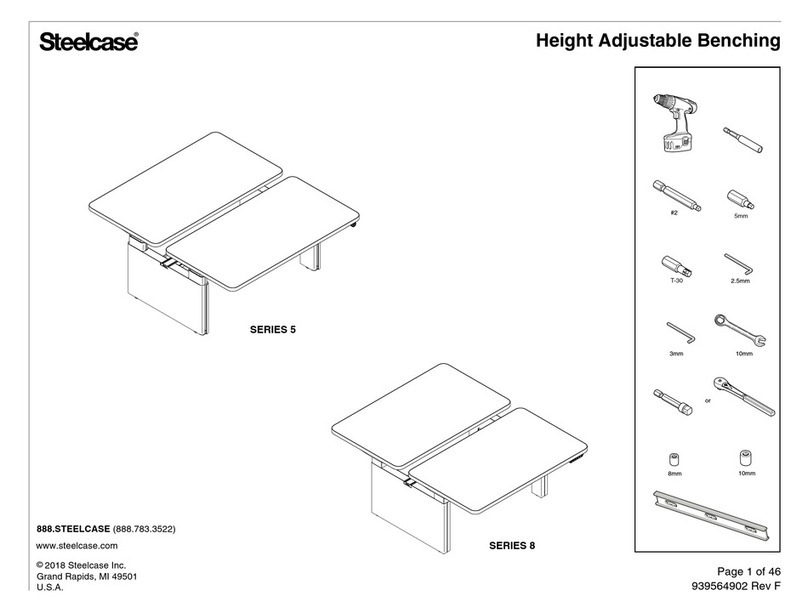 Steelcase Series 5 Assembly instructions