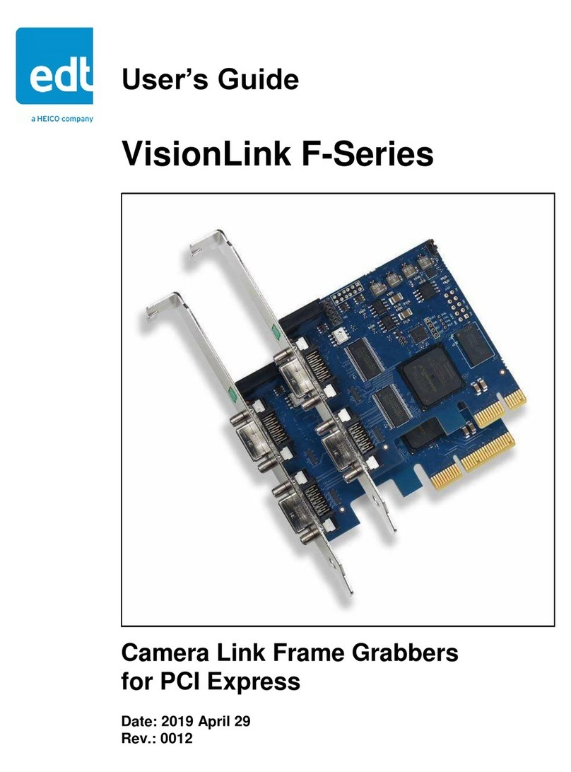 EDT VisionLink F Series user guide