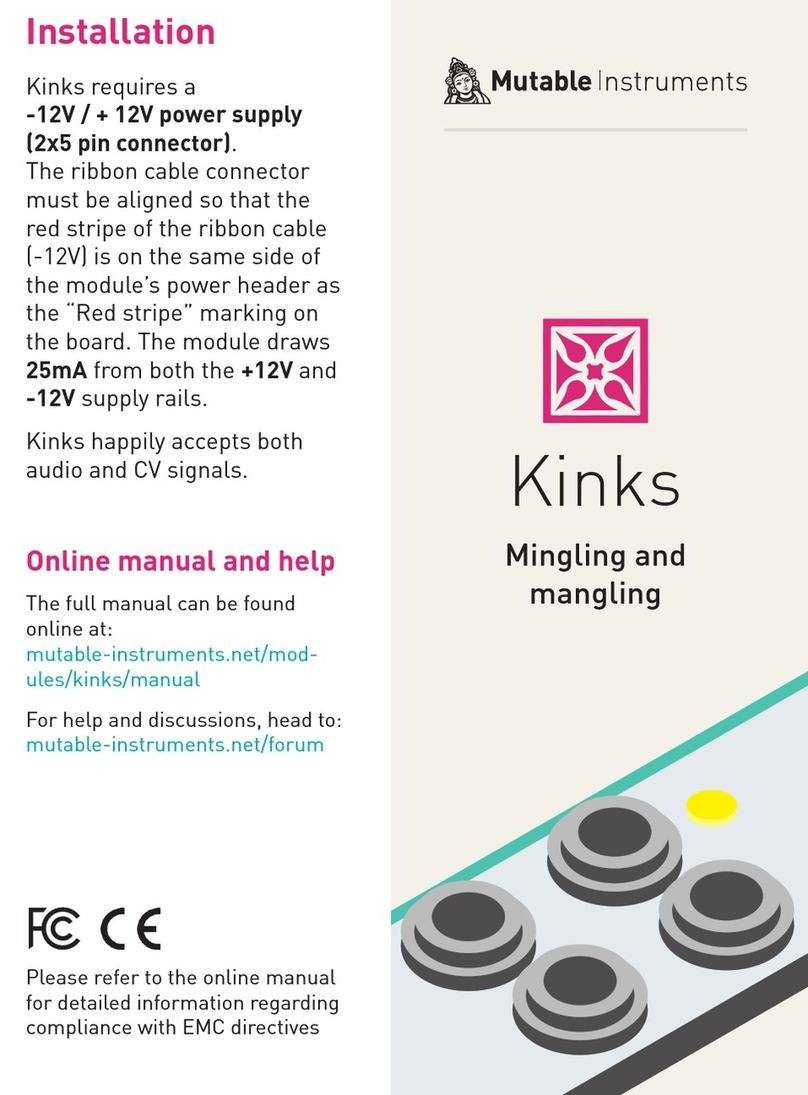 Mutable Instruments Kinks Installation Mutable Instruments Kinks Installation