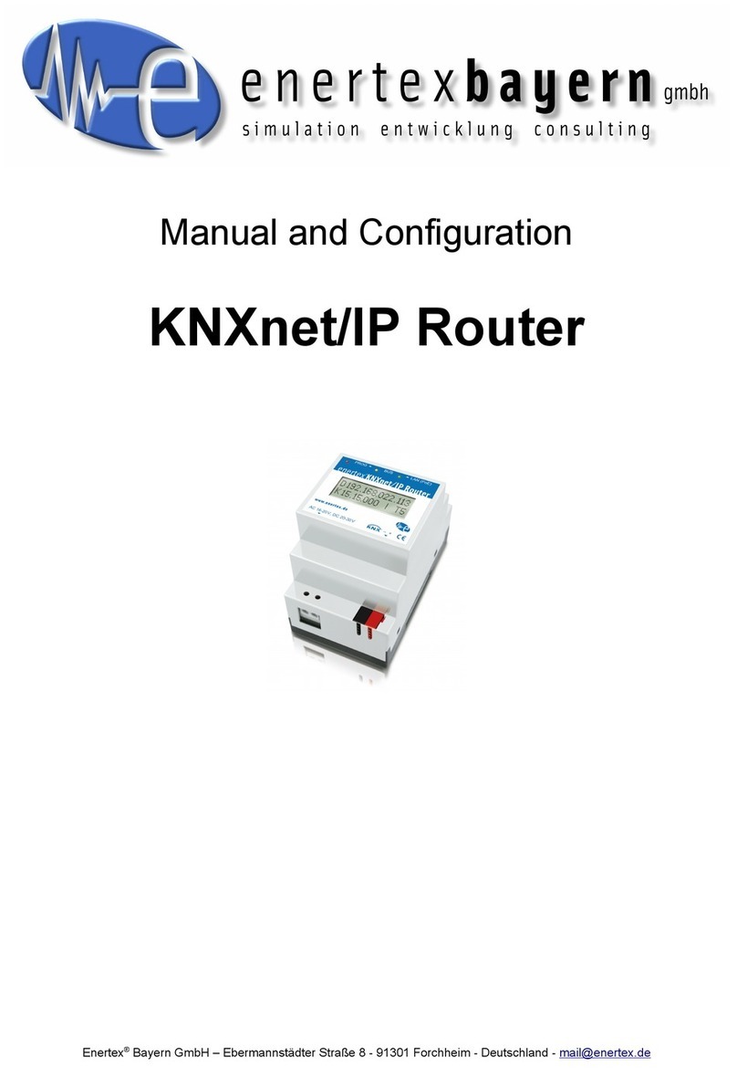 enertexbayern Enertex KNXnet/IP Router Quick guide