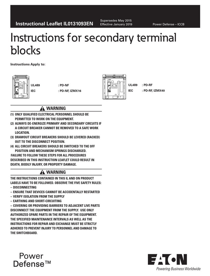 Eaton Power Defense PD-NF Manual