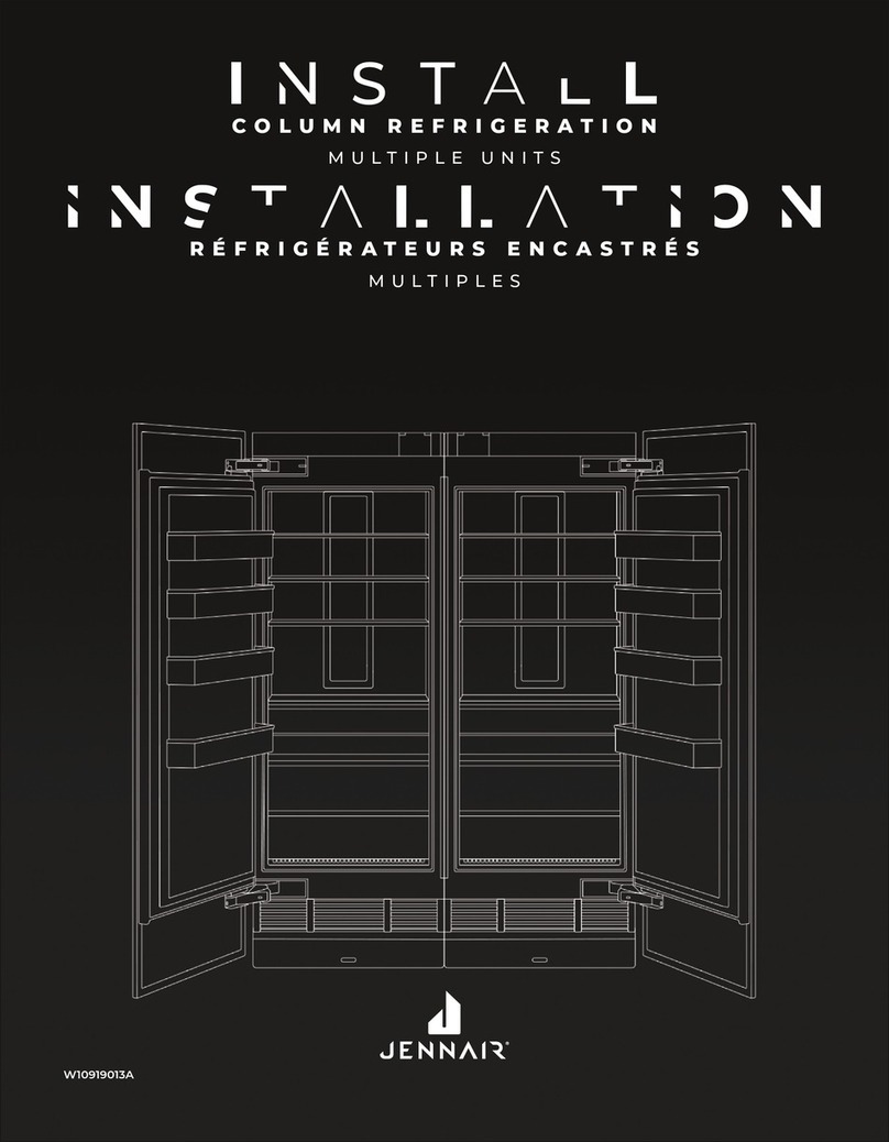 Jenn-Air JBZFR18IGX User manual