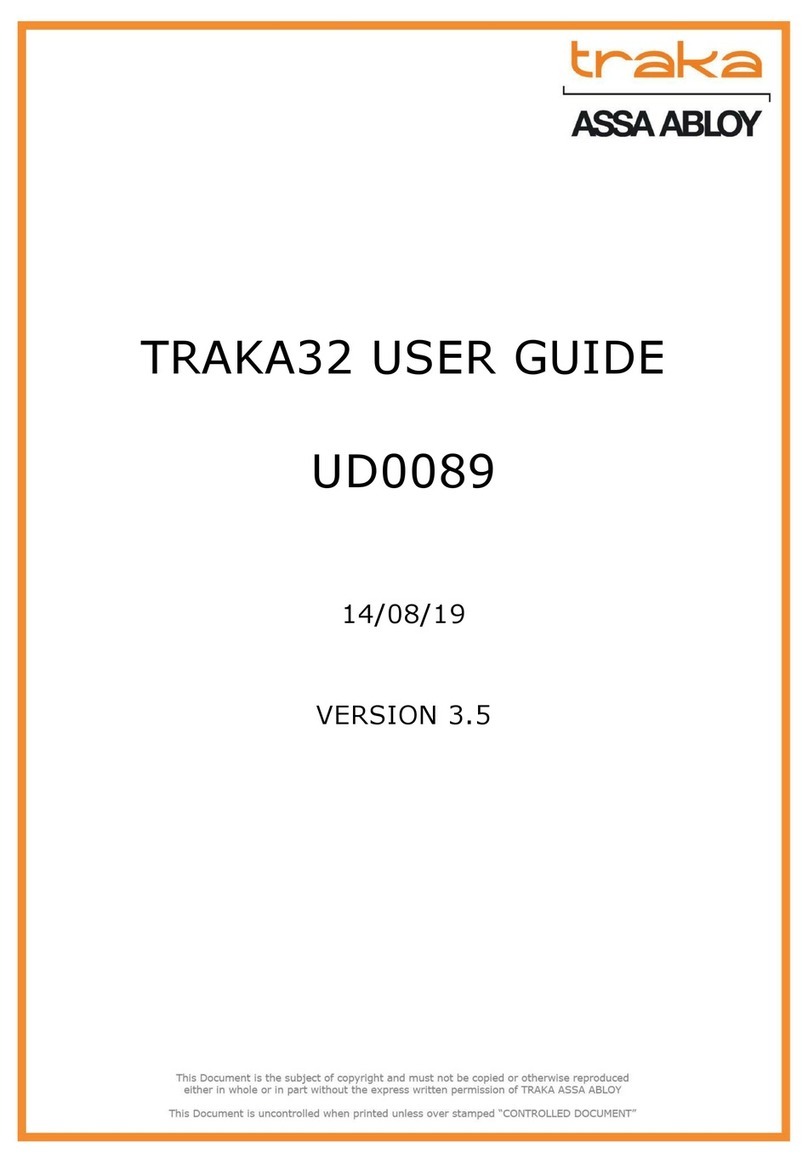 Assa Abloy TRAKA32 user guide