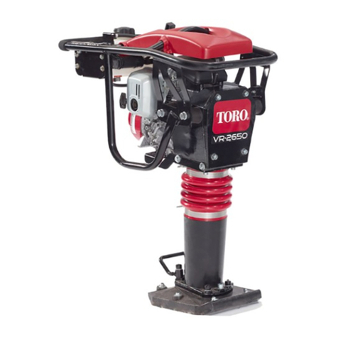 Toro VR-2650 Operator's manual