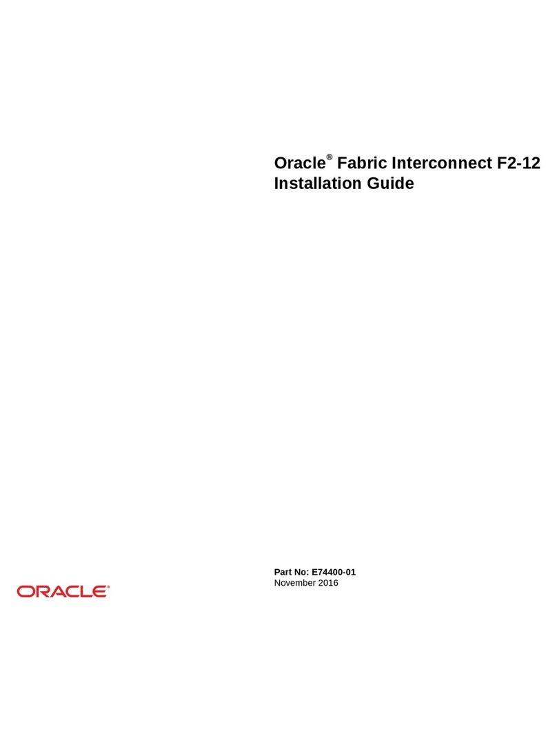 Oracle Fabric Interconnect F2-12 installation guide