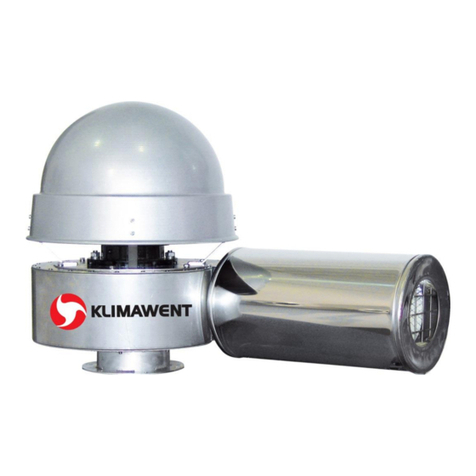 Klimawent WP-xxx-D/Ex Series Use and maintenance manual