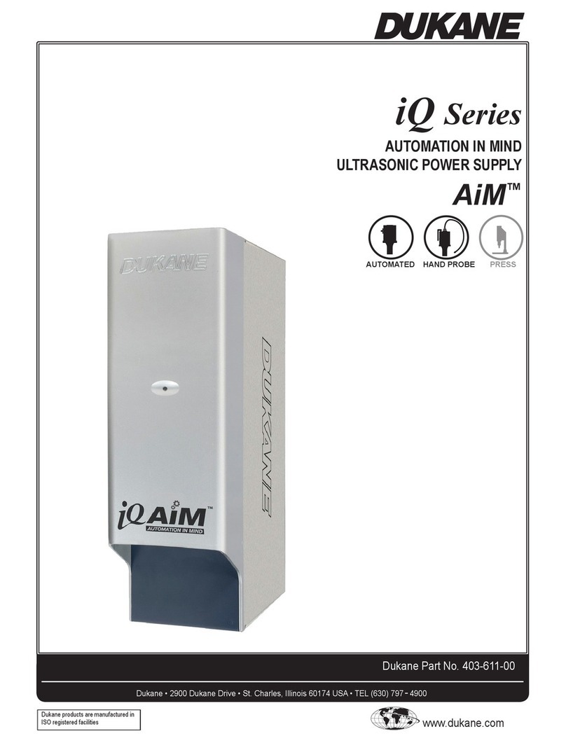 Dukane AiM iQ Series User manual