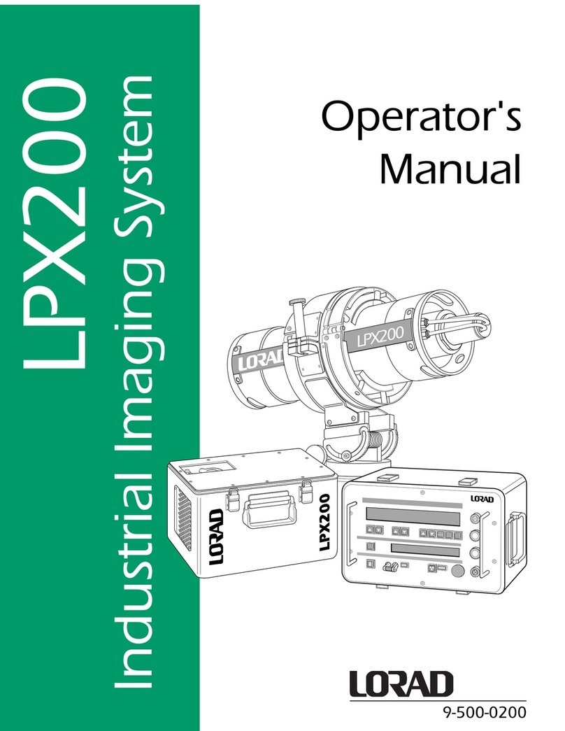 Spellman LORAD LPX-200 Operator's manual
