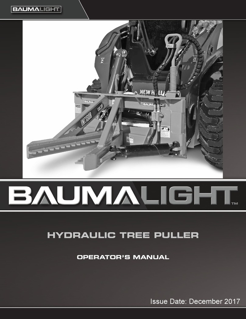 MTB Baumalight HYDRAULIC TREE PULLER Operator's manual
