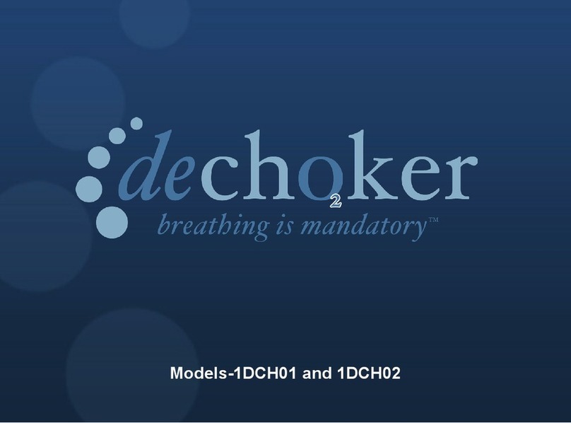 Dechoker 1DCH01 Instructions for use