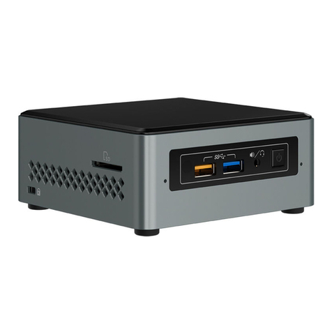 Intel NUC6CAY Mounting instructions