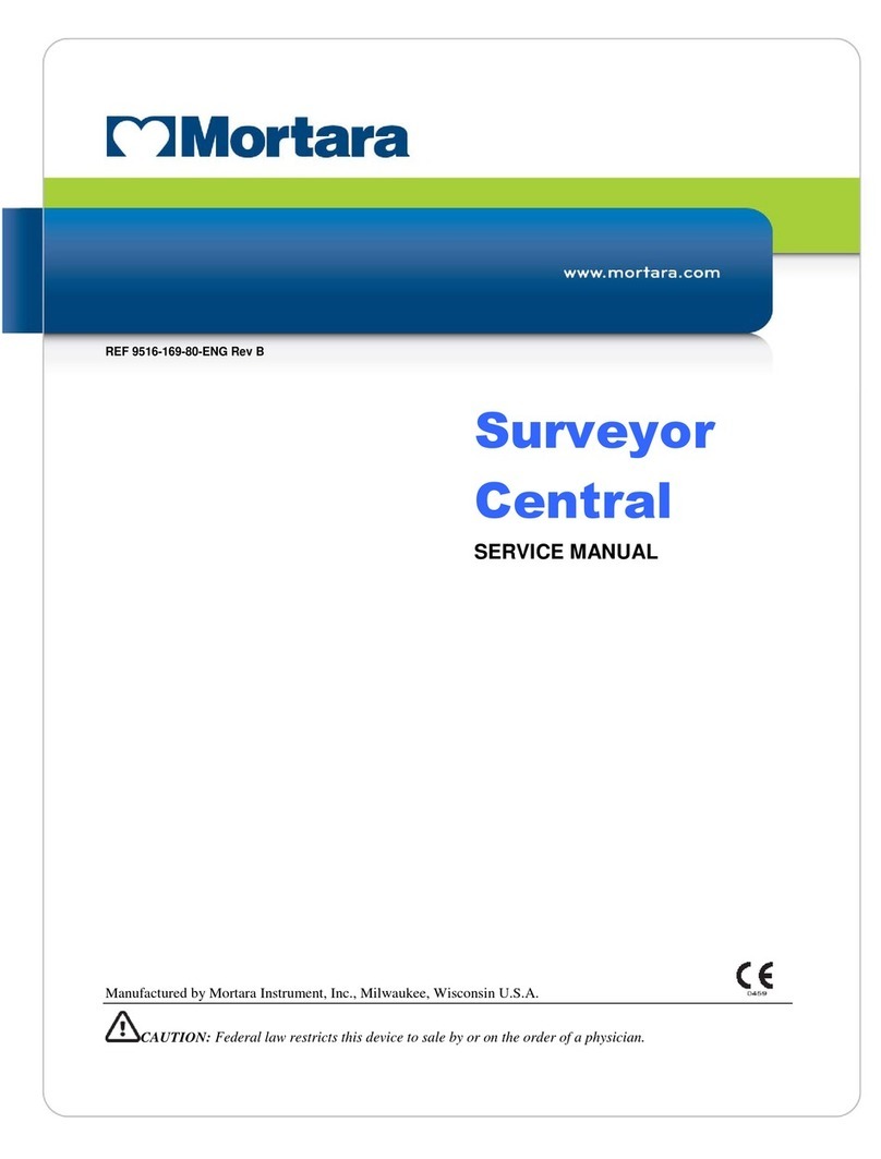 Mortara Surveyor Central 3.x User manual Mortara Surveyor Central 3.x User manual