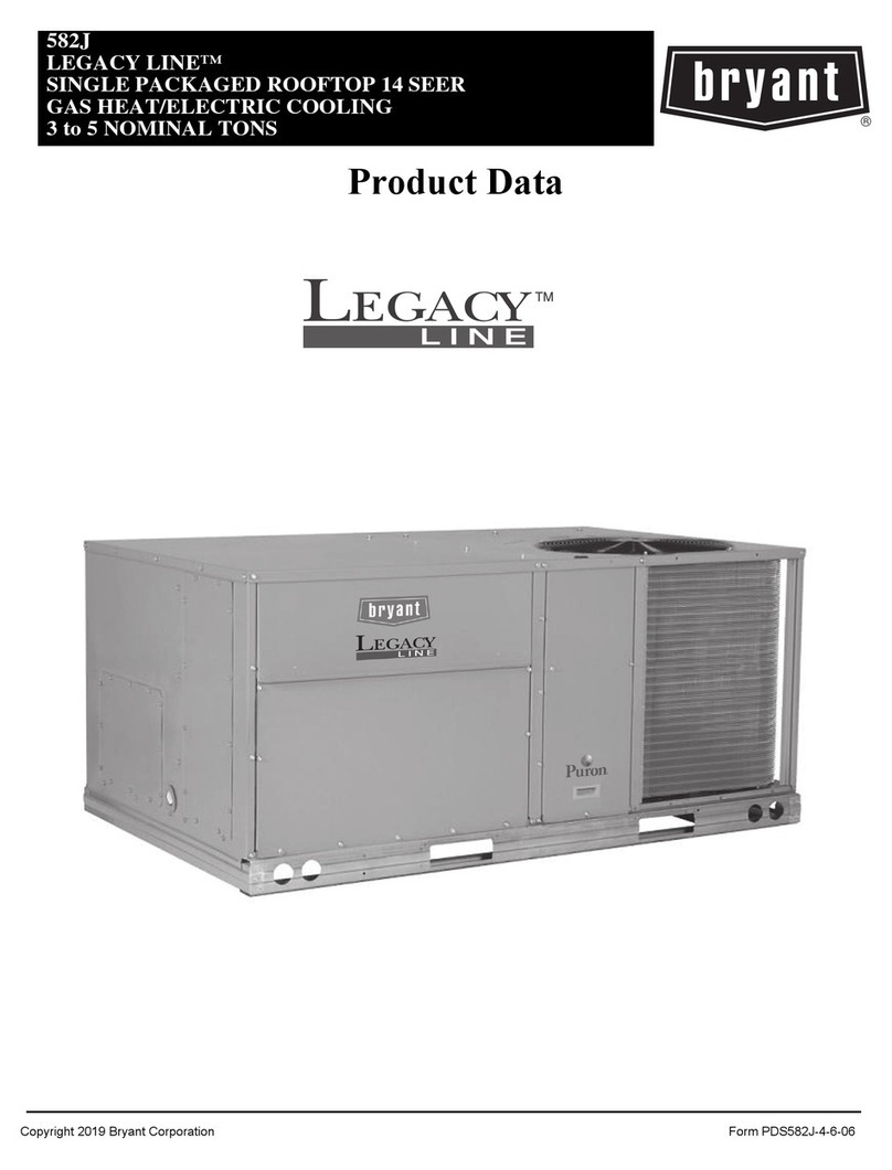 Bryant Legacy Series User manual