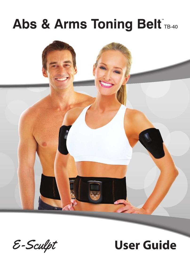 Dezac Abs & Arms Toning Belt TB-40 user guide
