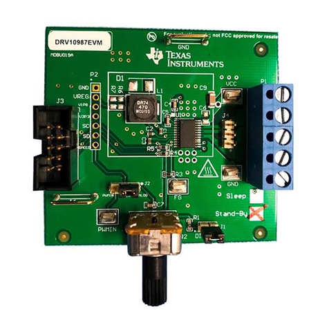 Texas Instruments DRV10987 EVM user guide