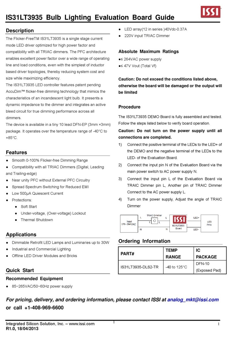 ISSI Flicker-Free IS31LT3935 Guide