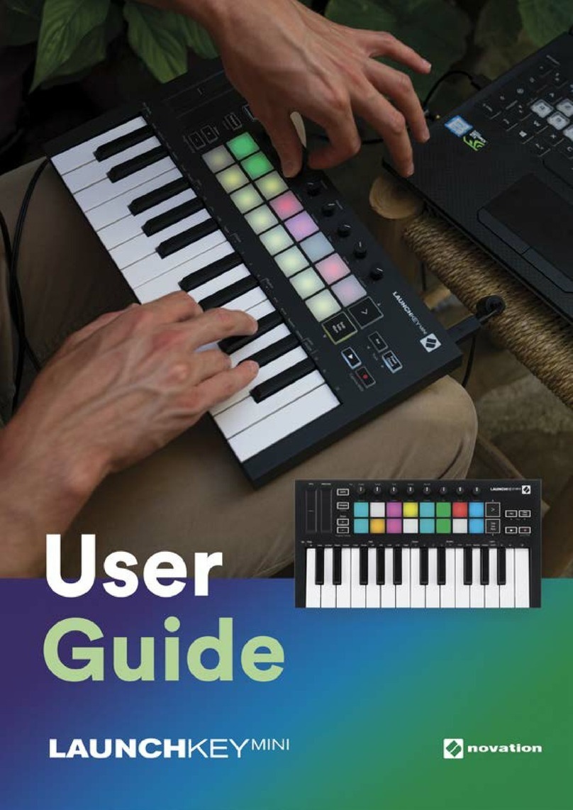 Focusrite Audio Engineering Novation Launchkey Mini user guide