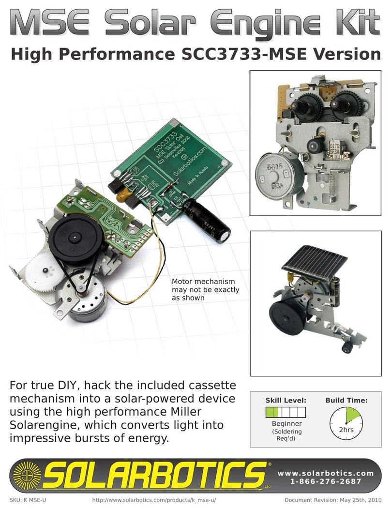 Solarbotics K MSE-U manual