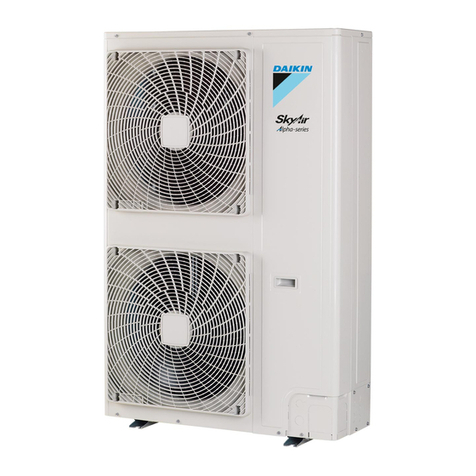 Daikin SkyAir Alpha Series Instruction manual