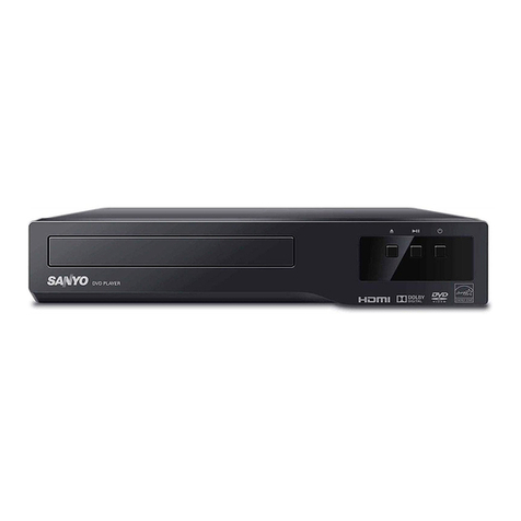 Sanyo FWDP105F B quick start guide