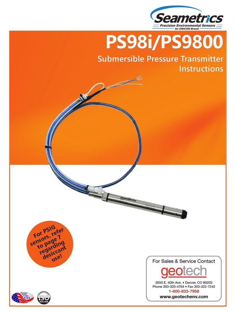 Seametrics PS98i User manual