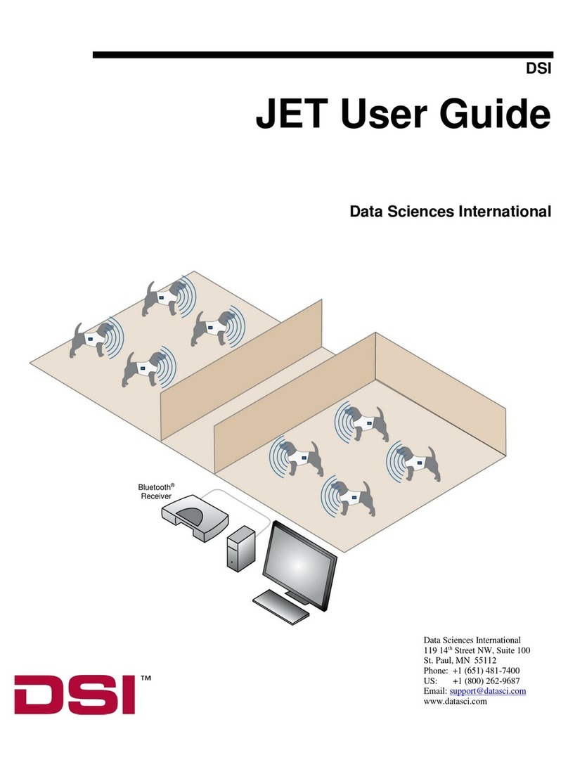 DSI JET Series User manual