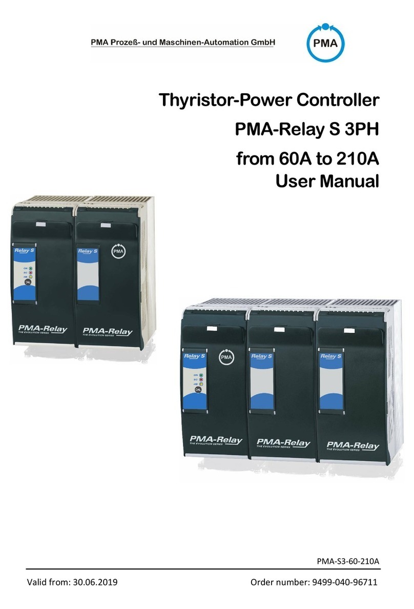 PMA Relay S Series user manual PMA Relay S Series user manual