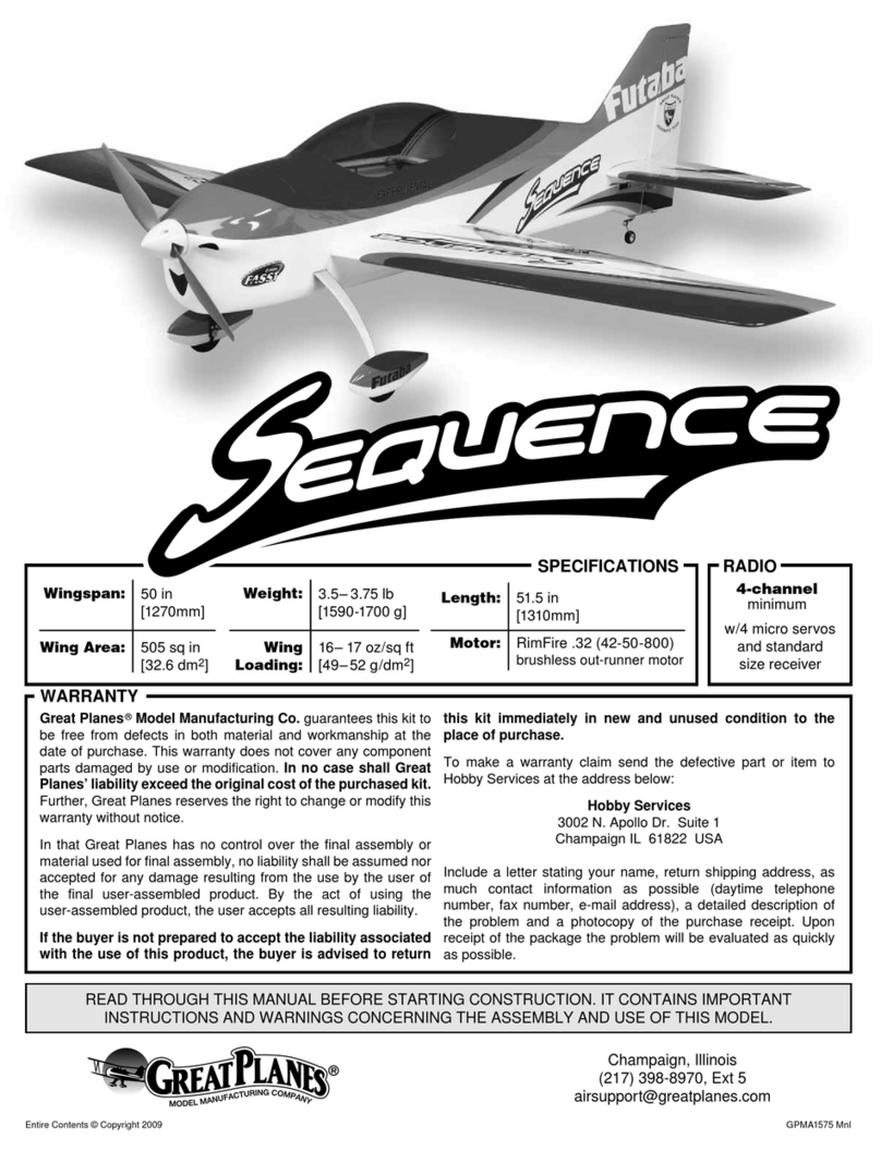 GREAT PLANES Sequence manual GREAT PLANES Sequence manual