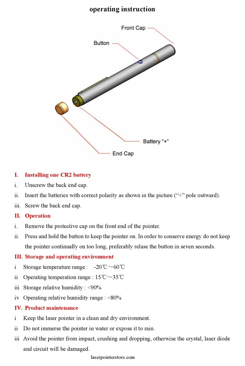CNI GLP-589 operating instructions