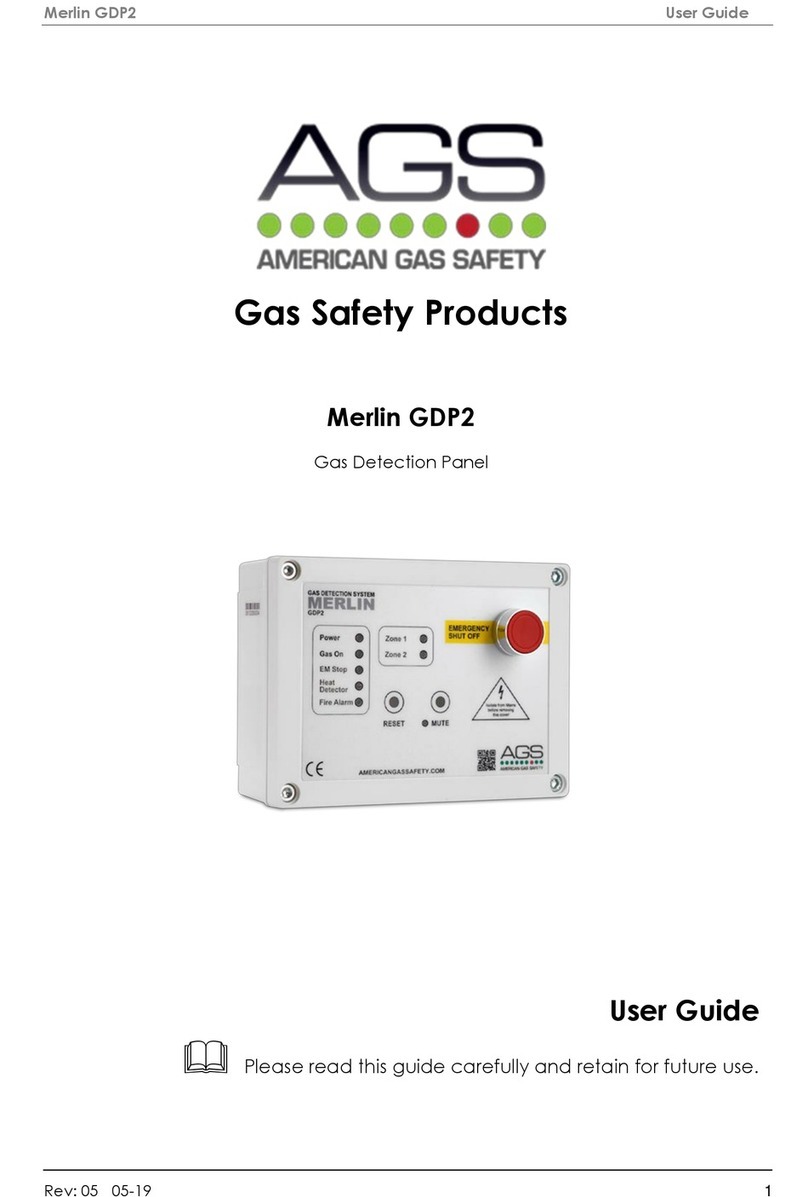 AGS Merlin GDP2 User manual