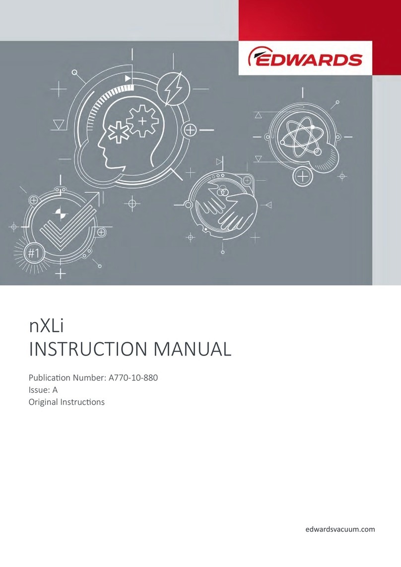 Edwards nXL110i instruction manual