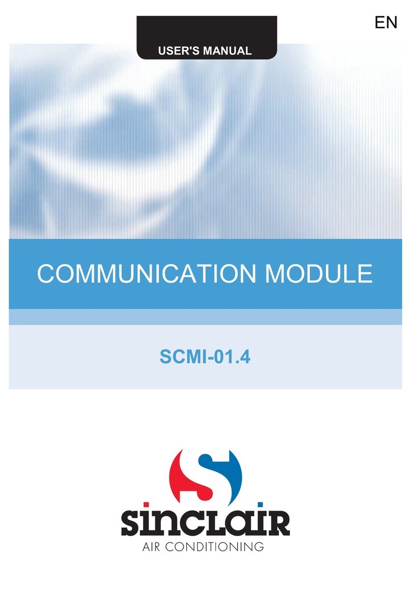 Sinclair SCMI-01.4 User manual