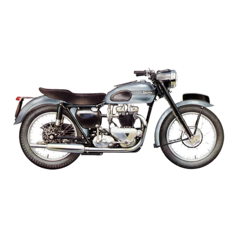 Triumph SPEED TWIN 1945 Workshop instruction manual