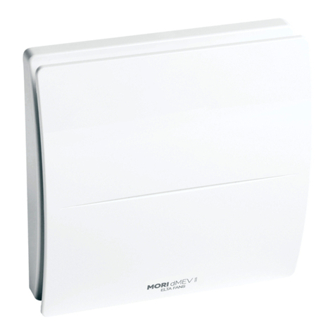 ELTA FANS MORI dMEV II T User manual